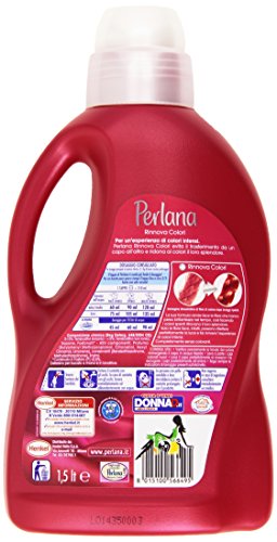Perlana Rinnova Colori Detersivo per Bucato a Mano e in Lavatrice - 1.5 L