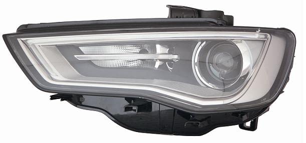 CG94 PROIETTORE XENON D3S A LED CON MOTORINO ELETT. [Lato SX] PARABOLA INTERNA GRIGIA Per Auto: A3