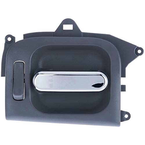 7445613213219 Derb Maniglia Apriporta Interna Posteriore Dx Destro [Lato Passeggero] (Grigia Con Leva Cromata)