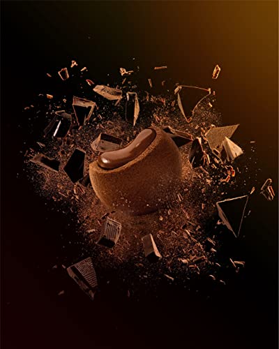 Grisbì Cioccolato - Biscotti di Croccante Pasta Frolla al Cacao, Ripieni di Morbida Crema al Cioccolato, Ideali per Colazione, Confezione da 20 Biscotti, 250 gr