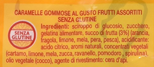 Fruittella Orsetti, Caramella Gommosa, Frutti Assortiti, 12 buste da 175 g [2100 g]
