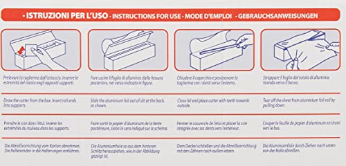Cuki 3930015 Roll Alluminio da Cucina