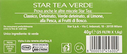 Star Tè Verde 25 Filtri - [confezione da 24]