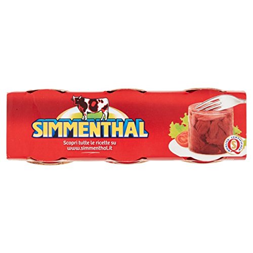 18 x Manzo SIMMENTHAL in Aspic 70 g 100% Carne Asfico