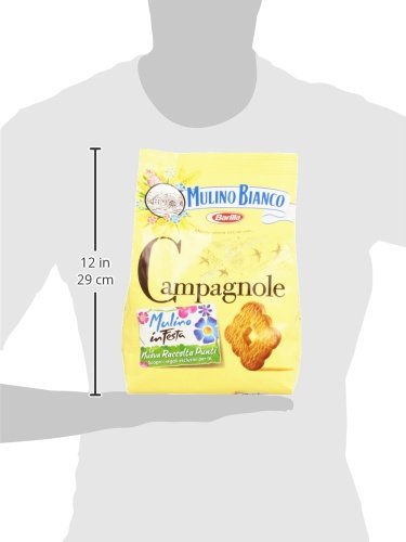 Mulino Bianco - Campagnole, Biscotti Frollini con Crema di Riso al Latte e Farina di Riso - 3 pezzi da 700 g [2100 g]