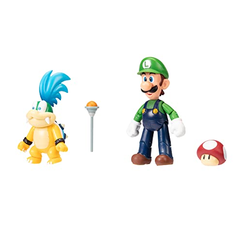 Nintendo 410634 Action Figures, Fire Mario contro Magikoopa