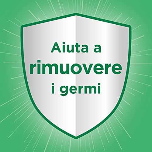 Ajax Detersivo Pavimenti Limone Ultra Sgrassante, Formula più Efficace, Agisce Contro Ogni Tipo di Sporco, Igiene e Pulito Brillante, 100% Efficace Sullo Sporco, 12 X 650 ml