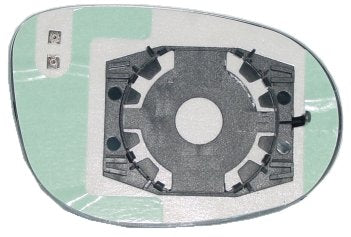 CG94 PIASTRA SPECCHIO TERMICA - VETRO CURVO- VETRO BLU - Posizione Destro [Lato Passeggero] Per Auto: CROMA