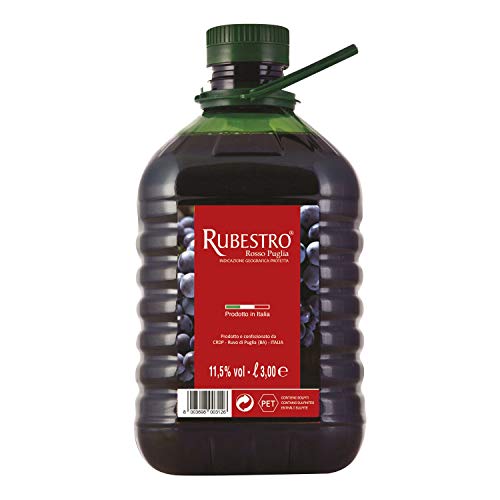 Cantina Coop.Della Riforma Fondiaria Ruvo Di Puglia Rubestro-Rosso Igp 3lt, 300cl