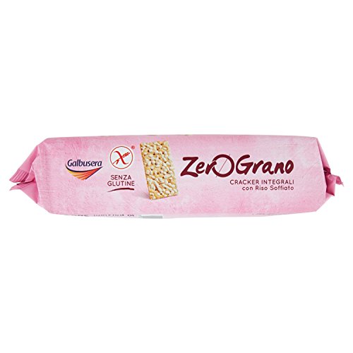 ZeroGrano - Cracker Integrale, Senza Glutine - 2 confezioni da 10 pezzi da 36 g [20 pezzi, 720 g]