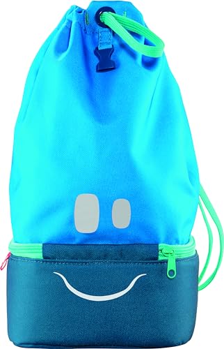 Maped 872303 Picnik Concept Kids - Borsa termica per il pranzo per bambini con maniglia di trasporto - Parte inferiore isolata - Borsa termica per il pranzo - Blu - 9L 872301