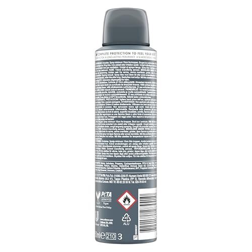 Dove Men+Care Deodorante Spray Extra Fresh, con 1/4 di Crema Idratante, Deodorante Uomo Antitraspirante Senza Alcol, Aiuta a Ridurre le Irritazioni, Fino a 48 Ore di Protezione, 150 ml