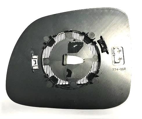 CG94 PIASTRA SPECCHIO TERMICA - PER VERSIONE CON FANALINO - ATTACCO TONDO- Posizione Destro [Lato Passeggero] Per Auto: CAPTIVA