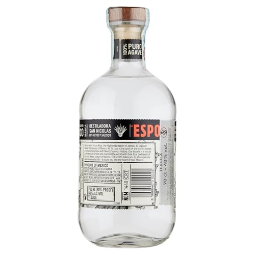 Espolòn Tequila Blanco, Bottiglia in Vetro da 70cl