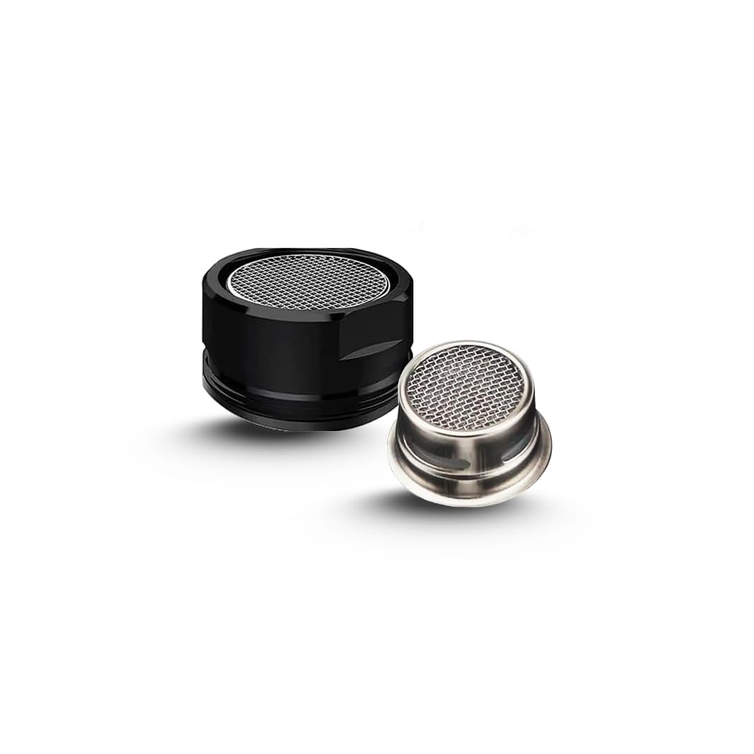 CG94 - Areatore Maschio M.24x1 Nero Opaco Int. In Acciaio Inox I-Ba
