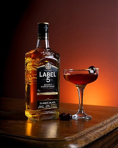 Label 5 Blended Scotch whisky Classic Black 70 cl
