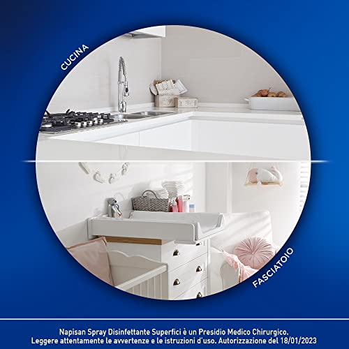 Napisan Spray Disinfettante Multisuperfici Limone e Menta