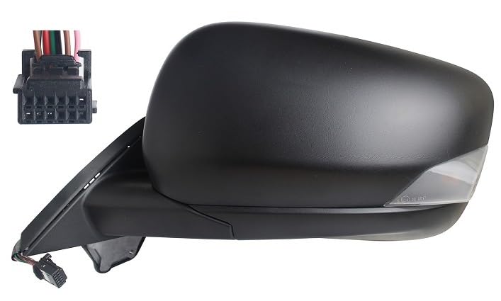 CG94 - RETROVISORE | RN KANGOO 21' - MB CITAN 21' W420 - NS TOWNSTAR 21' EL. TER. C/SND NERO ASF. 10PIN BLIS DX