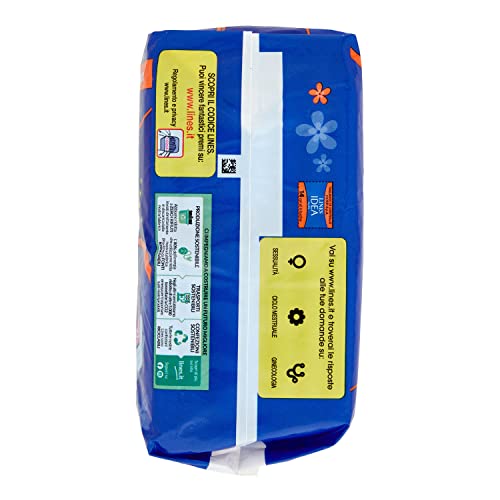 ACE Lines Idea Assorbenti Notte Ripiegati in Bustina con Ali, 14 Pezzi