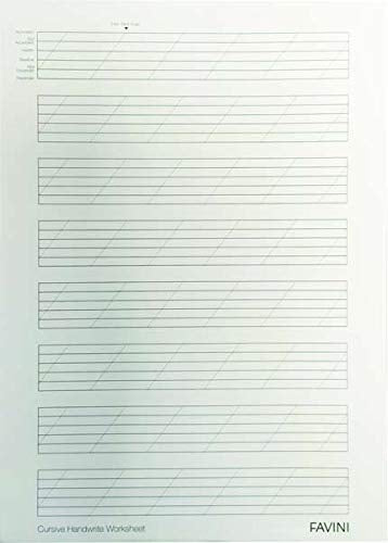 Favini Album Schizza & Strappa A4 Edizione Speciale Calligrafia - confezione da 5 Blocchi