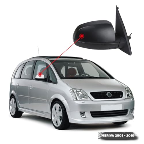 CG94 - Specchietto Retrovisore Meccanico per Auto OP_EL MERIVA - Calotta da Verniciare