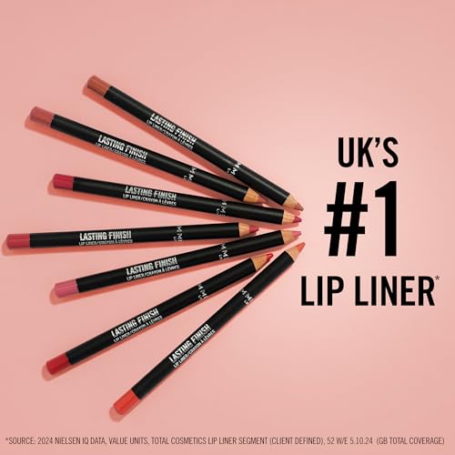 Rimmel London Lasting Finish Matita Labbra, Lunga Durata e Colore Intenso, 110 Spice, 1.2 g