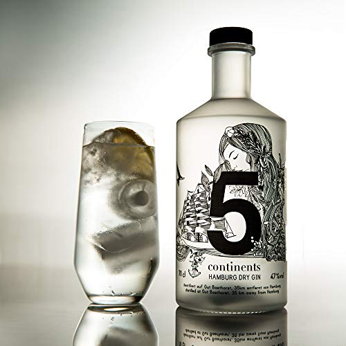 5 CONTINENTS HAMBURG DRY GIN - 70CL