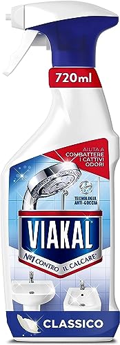 Viakal Classico Spray Per Rimuovere Fino Al 100% Di Calcare Con Tecnologia Anti-gocce