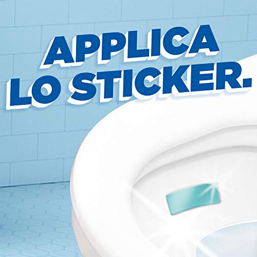 Duck Fresh Stickers - Strisce Adesive Gel Igienizzanti WC, Profumo Pine, Formato Scorta da 10 Confezioni, 30 Strisce