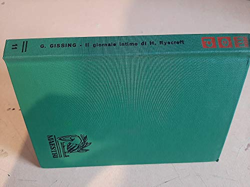 Il giornale intimo di Henry Ryecroft - edizioni paoline collana MAESTRI n 11