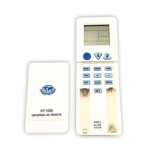 Calvas Smart Code 1028 C0DE IN1 - Telecomando universale per condizionatore d'aria condizionata Kt-1000