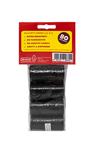 BirbaPet – Sacchettini igienici per bisogni dei cani – 560 Sacchetti ( 28 Rotoli ) , Per escrementi di animali domestici , per cacca o pupù di cane e deiezioni , Extra Resistenti, A Prova di perdite, Extra spessi. N. 7 Card da 4 Rotoli Ciascuno