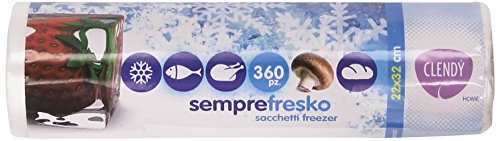 Clendy - Semprefresko, Sacchetti Freezer, 22 x 32 cm - 360 pezzi parent