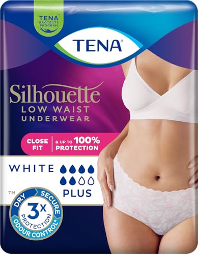 Tena Silhouette Normal Noir Pads, confezione da 10