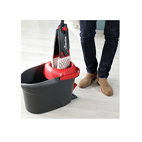 Vileda ULTRAMAX XL Turbo Set Completo per lavapavimenti, Secchio con centrifuga, Panno in Microfibra