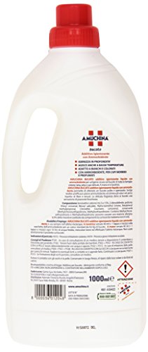 Amuchina Additivo Igienizzante con Ammorbidente, Adatto a Bianchi e Colorati, 1000ml