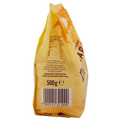 Eridania Zucchero Demerara - 5 pezzi da 500 g [2500 g]