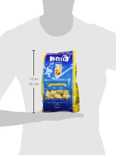 De Cecco Mezzi Paccheri - 6 pezzi da 500 g [3 kg]
