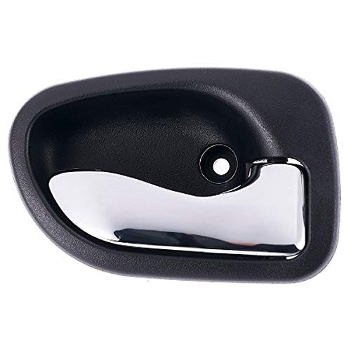 7445613086011 Derb Maniglia Apriporta Interna Posteriore Sx Sinistro [Lato Guida] (Nera Con Leva Cromata)