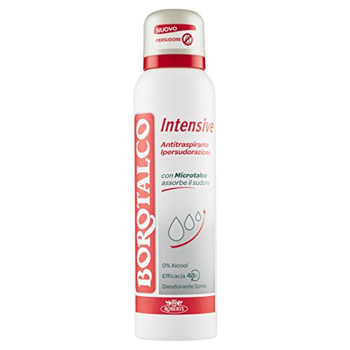 Borotalco Deodorante Spray, Intensive - 150 ml - [confezione da 3]