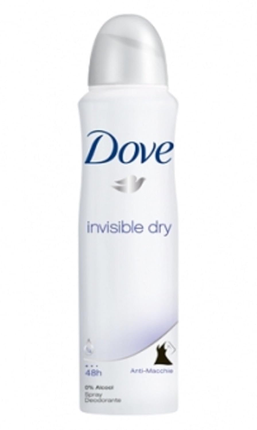 Dove - Deodorante Spray Invisible Dry 150 Ml Senza Alcool Antimacchia