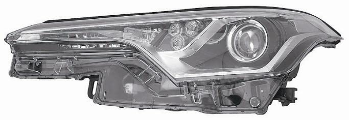 DEPO RICAM 10948 PROIETTORE HIR2 C/LENTICOLARE A LED ELETTRICO SENZA MOTORE PER CH-R LATO SINISTRO (LATO CONDUCENTE) DAL 2016/09 AL 2019/09