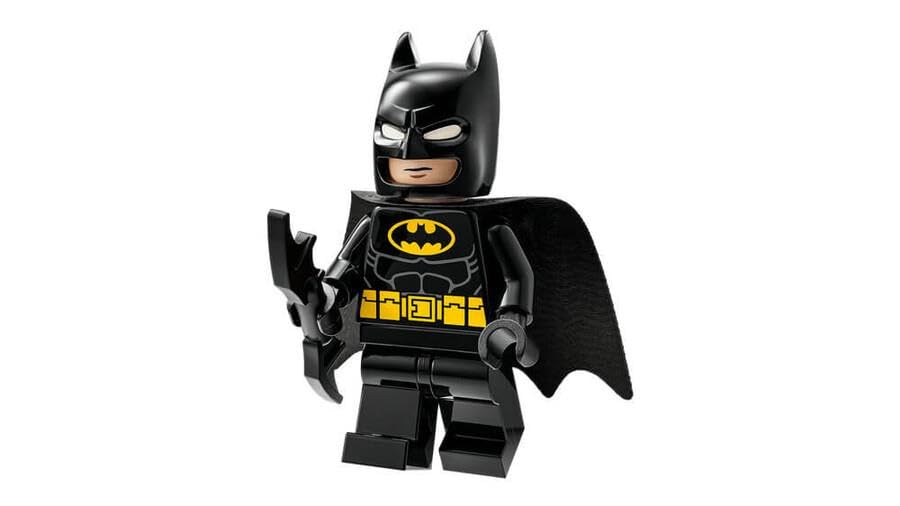 LEGO DC Armatura Mech di Batman, Action Figure Giocattolo da Costruire, Robot Snodabile da Collezione con Minifigure e Batarang, Giochi Creativi per Bambini e Bambine da 6 Anni, Piccolo Regalo 76270