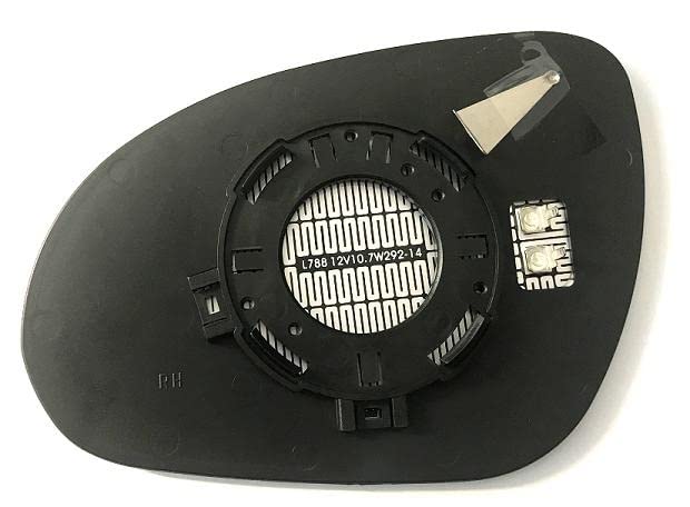 CG94 PIASTRA SPECCHIO TERMICA - VETRO ASF.- MODELLO KOREA - Posizione Sinistra [Lato Guida] Per Auto: I30