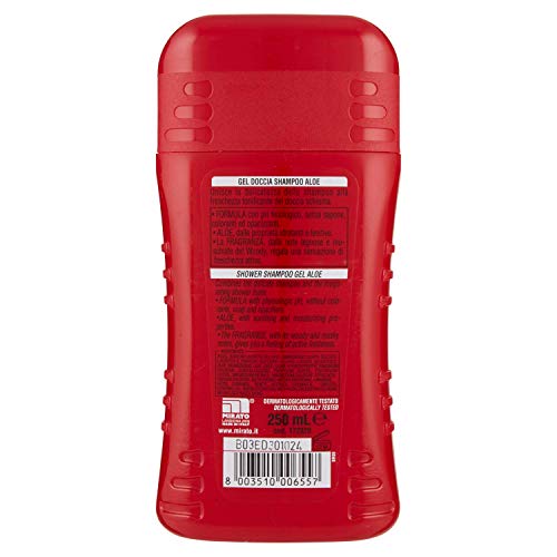 Intesa Pour Homme - Gel Doccia Shampoo, Tonificante, Freschezza Attiva, Aloe - 250 ml