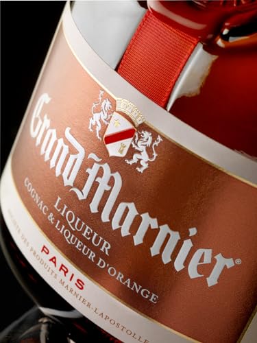 Grand Marnier Cordon Rouge - Liquore a Base di Cognac in Combinazione con Liquore d'Arancia, 40% Vol, Bottiglia in Vetro da 70 cl