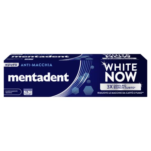 Mentadent Dentifricio White Now Anti-macchia