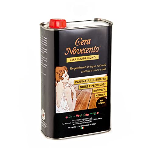 NOVECENTO, X905 Cera Liquida Legno, Neutro, 1 litro