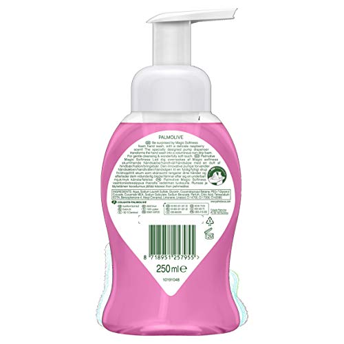 Palmolive profumata Schiuma di sapone Lampone, Confezione da (3 X 250 ML)