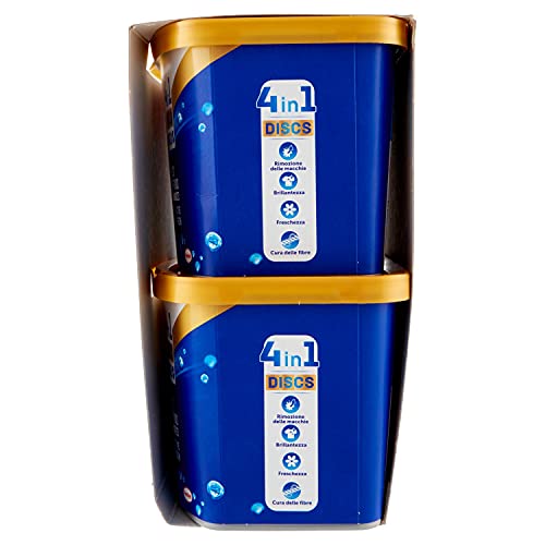 Dixan Discs Antiodore Detersivo Lavatrice Predosato in Capsule 4 in 1